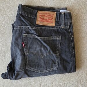Levi's 514 36x30 Gray Jeans